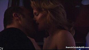 Vanessa Bristow's Steamy Brunette Encounter in Rake S01E06 Teases with Kisses and Licks