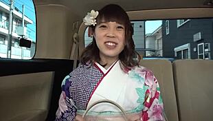 Coming home from adult ceremony this hidden g-cup 20yo gets secretly fucked on camera