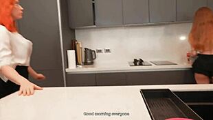 Stepson, you're an adult now, so fuck mommy's tight pussy rough in homemade pov.