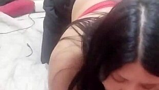 my big ass bounces wildly on neighbor's penis filling my vagina with hot milk cum