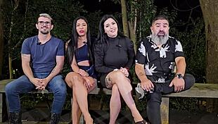 Topcast with lalla potira and bill getting wild outdoors 😏🌆