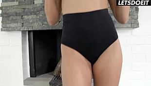 Cherry Kiss's Tight Blonde Ass Endures Brutal Anal Pounding and Gaping