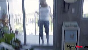 Stepson we GOTTA stop this but STEPMOM big tits chubby ass keeps FUCKING