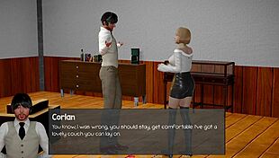 Headmaster's big tits fantasy play unfolds with golden temptation master