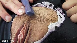 Filling sexy Japanese schoolgirl's wet pussy with hot creampie