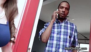 these big boobies fixed my car with bbc titty fuck i couldn't resist