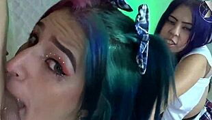 wanna see how ruthless these colombian latinas deepthroat monster cocks droolin sloppy?