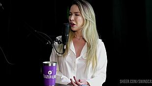 Milena Moreau and Tifany Rocha swing cast compilations sheer red lingerie domination