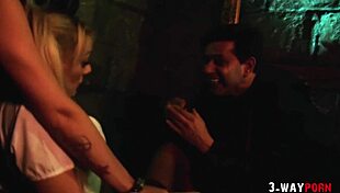 stacey saran sofia valentine big tits anal ffm 3way facial blast