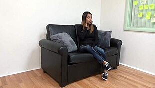 mandy mynxx gags hard on cock while choked in deepthroat frenzy