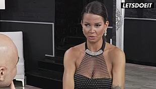 Chloe Lamour milf endures raunchy anal creampie drilling by monster cock