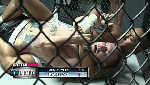 lexi belle's tight asshole gapes from muscular asian stud's intense doggystyle pounding in fishnets