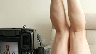 stripping red panties for this hot photoset?