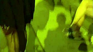 Sloppy deepthroat footjob rimming after risky public flashing elevator blowjob