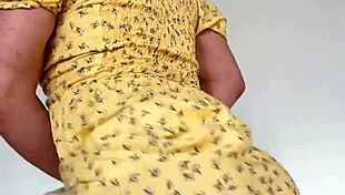 Naughty Brazilian Glasses Babe Dances and Strips Panties from Little Dress! Super Slutty Tease Awaits