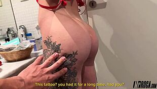 i got my best friend to undress in the bathroom then we fucked pov