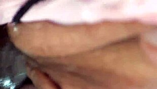 huge ass busty ebony bbw milf flashes plump pussy in shorts then takes black creampie pounding close up