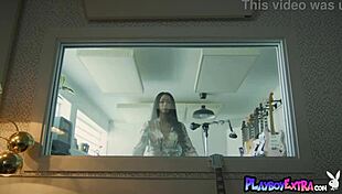 WOW! Harley Dean RIPS Off LINGERIE To Show PIERCED Ebony PUSSY!