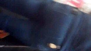 Ever wonder what happens when candid voyeur cam catches ebony ass folding in shop