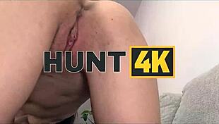 he's jealous i paid rent fucking my shaved pussy for cash while he watches