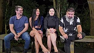 Topcast with lalla potira and bill getting wild outdoors 😏🌆