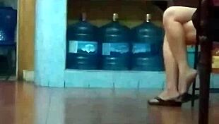 chinese milf strips like a total slut