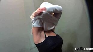 😍 Czech mall teen seduced stripped and pov pounded!