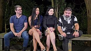 Topcast with lalla potira and bill getting wild outdoors 😏🌆