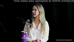 Milena Moreau and Tifany Rocha swing cast compilations sheer red lingerie domination