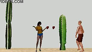 samba lady dances into new hentai game's hottest sex stage