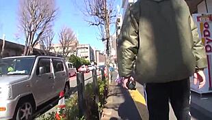 Coming home from adult ceremony this hidden g-cup 20yo gets secretly fucked on camera