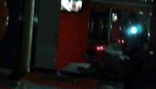 karina cums hard on two young studs' cocks in wild housewife creampie threesome