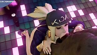 i crave that deepthroat rush from akali's hot mouth