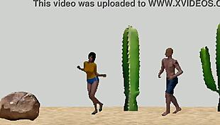 samba lady dances into new hentai game's hottest sex stage