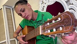 hey, agatha kent's big tits and pierced nipples make me wanna scissor and lick her brazilian pussy all night