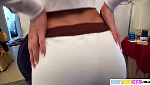 Brooke Skye spreads legs for intense closeup pussy fingering to squirting orgasm