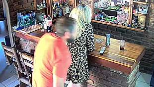 Caught my cheating wife slurping best friend's cock on CCTV! 😈📹