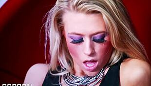 big tits blonde milf lesbians dive into wet pussies fingering lingerie frenzy