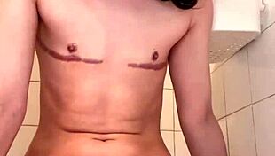 Watch her bounce wildly on that thick dildo till she squirts