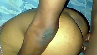 steamy bathroom quicky with submissive small waist beauty