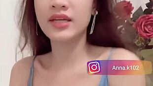 anna k102 shows off her big tits on instagram