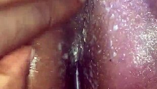 phat pussy creams all over big black dick