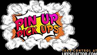 pinup models suck my cock and fuck wildly in pov