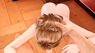 isabel sucks cock legs wide open!!