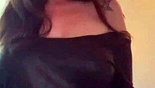 hot milf secretary strips slow rips clothes bounces big tits ass