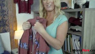 Stepson we GOTTA stop this but STEPMOM big tits chubby ass keeps FUCKING