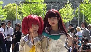 dig this steamy love live sunshine cosplay action?