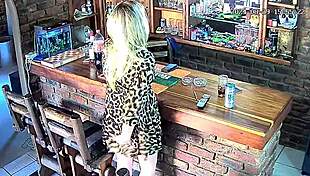 Caught my cheating wife slurping best friend's cock on CCTV! 😈📹