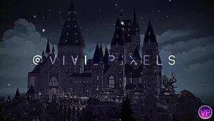 hermione's dp threesome in harry potter sims4 gone wild 🍆💦🔥