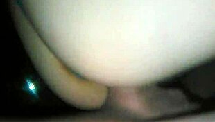 Slut Wife Bent Over Doggystyle Pounded Hardcore Pussy Stretching with Panties Pushed Aside